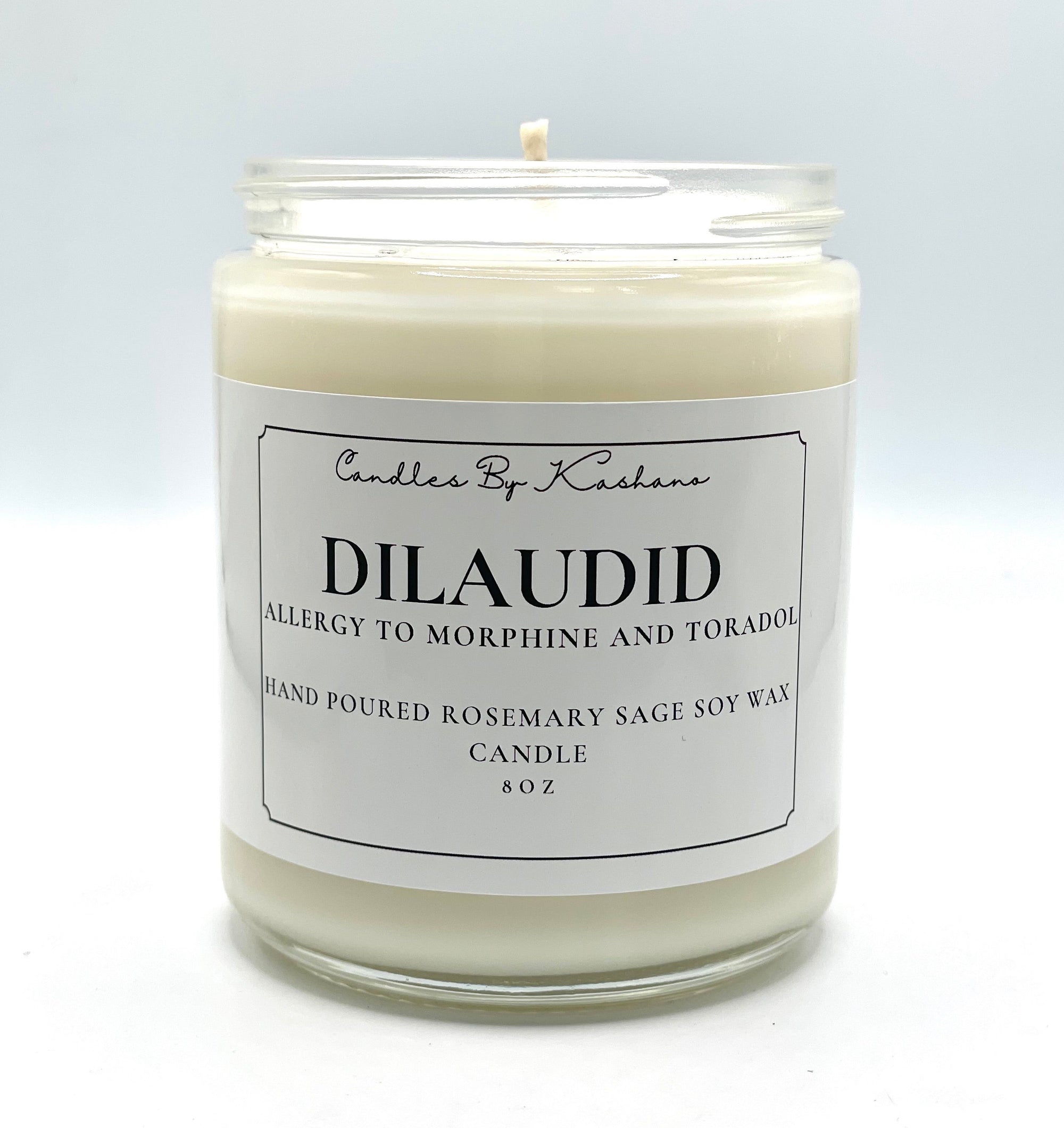 Dilaudid Candle - Rosemary Sage