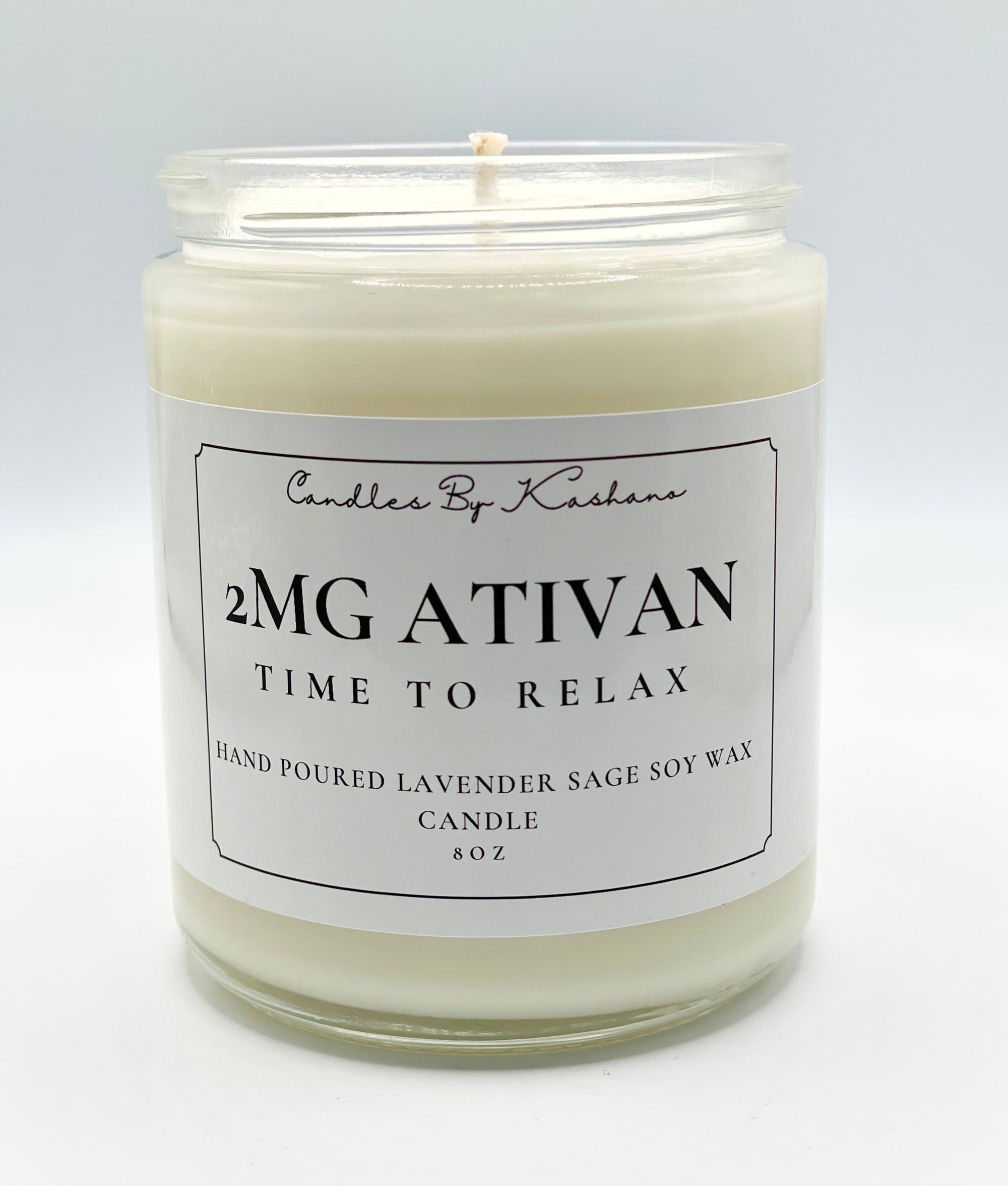 2mg Ativan Candle - Lavender Sage