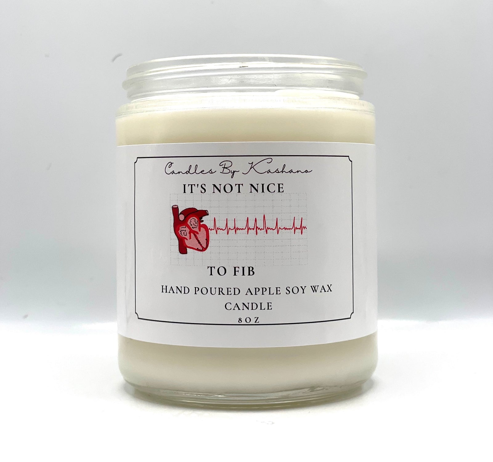 It’s not Nice to Fib Candle - Apple Harvest