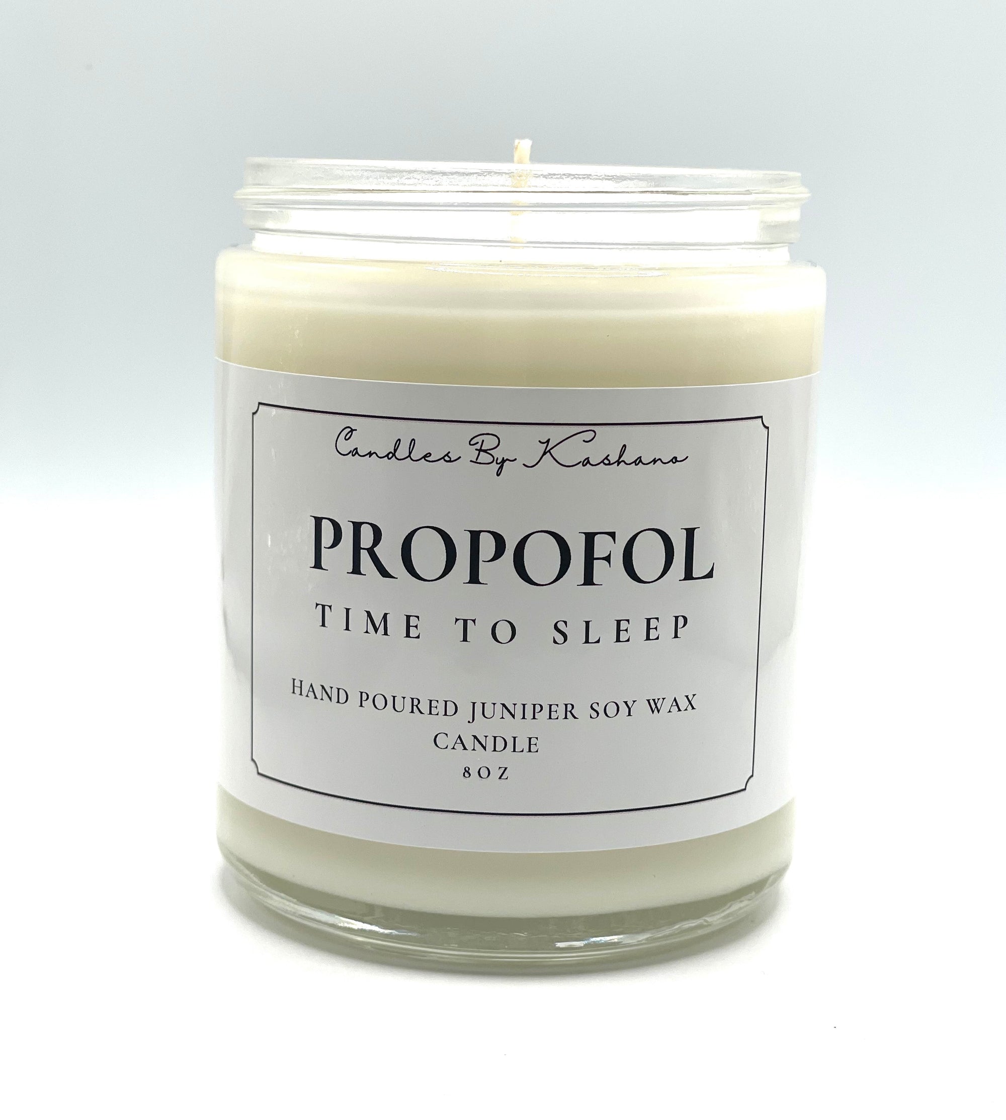 Propofol Candle - Frosted Juniper
